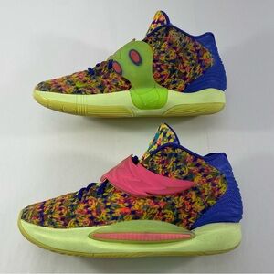 NIKE AIR ZOOM KD Kevin Durant Multicolor Sneakers Men’s Size 10 DO6903-400